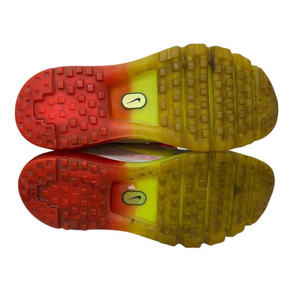 Nike 2014 Air Max Neon Pure Platinum Sneakers Youth size 7 Women's size 8.5 - Picture 8 of 8